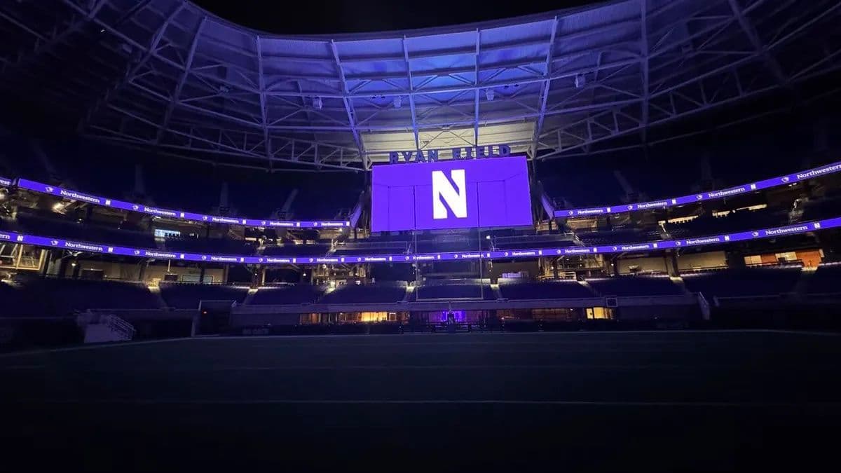 Northwestern Üniversitesi'nin yeni Ryan Field stadyumu için 1080p yayın prodüksiyon sistemi kuruldu