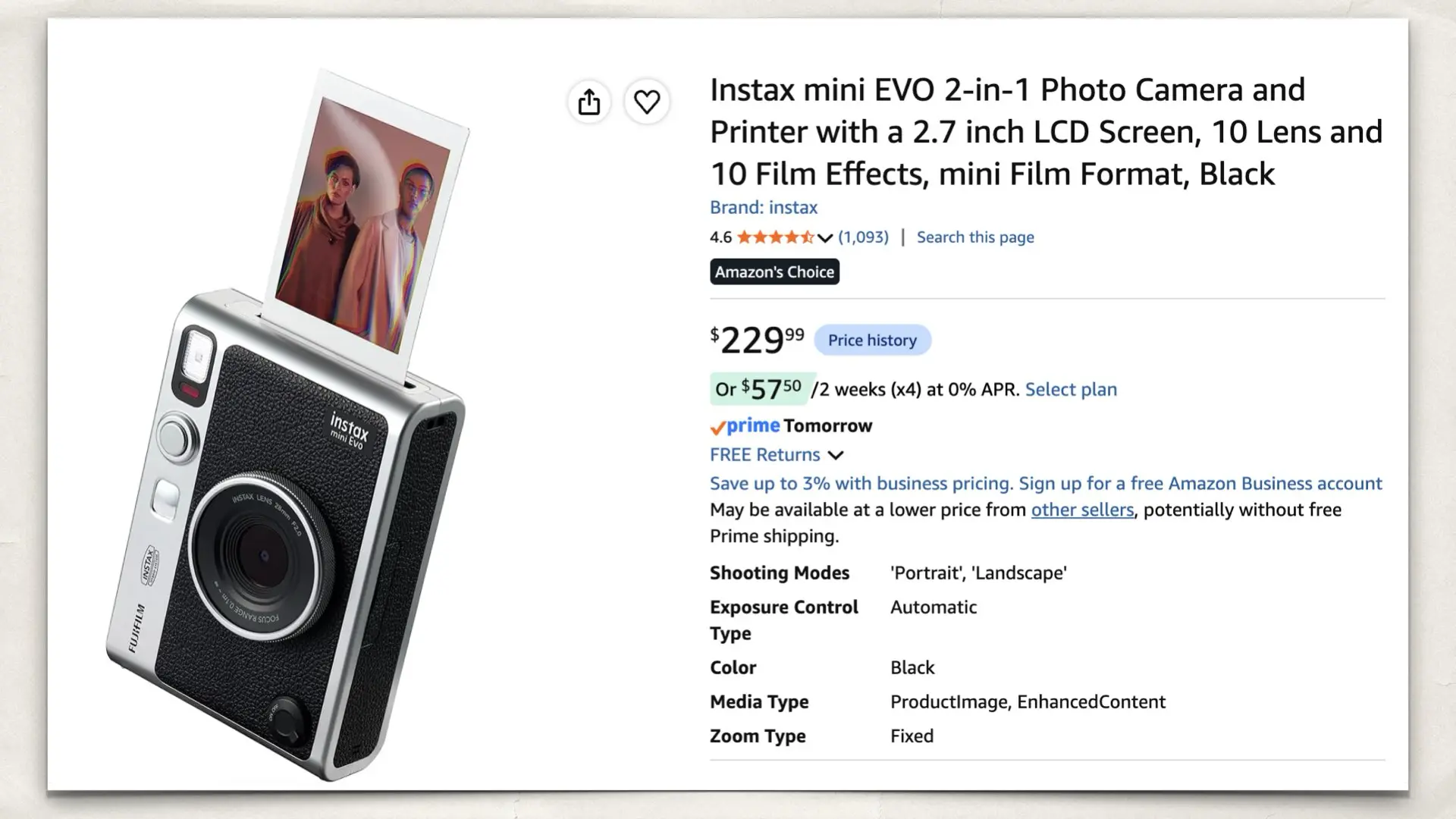 Fujifilm, 13MP sensör ve dokunmatik ekranlı instax mini Evo 2 modelini duyurdu